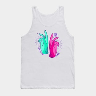 Spell Caster Hands Tank Top